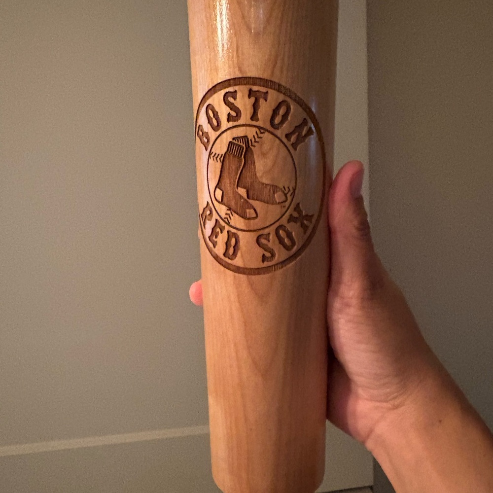 Thompson Wooden Baseball Bat Mug